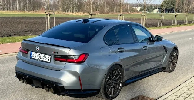 BMW M3 cena 417777 przebieg: 22900, rok produkcji 2022 z Katowice małe 67